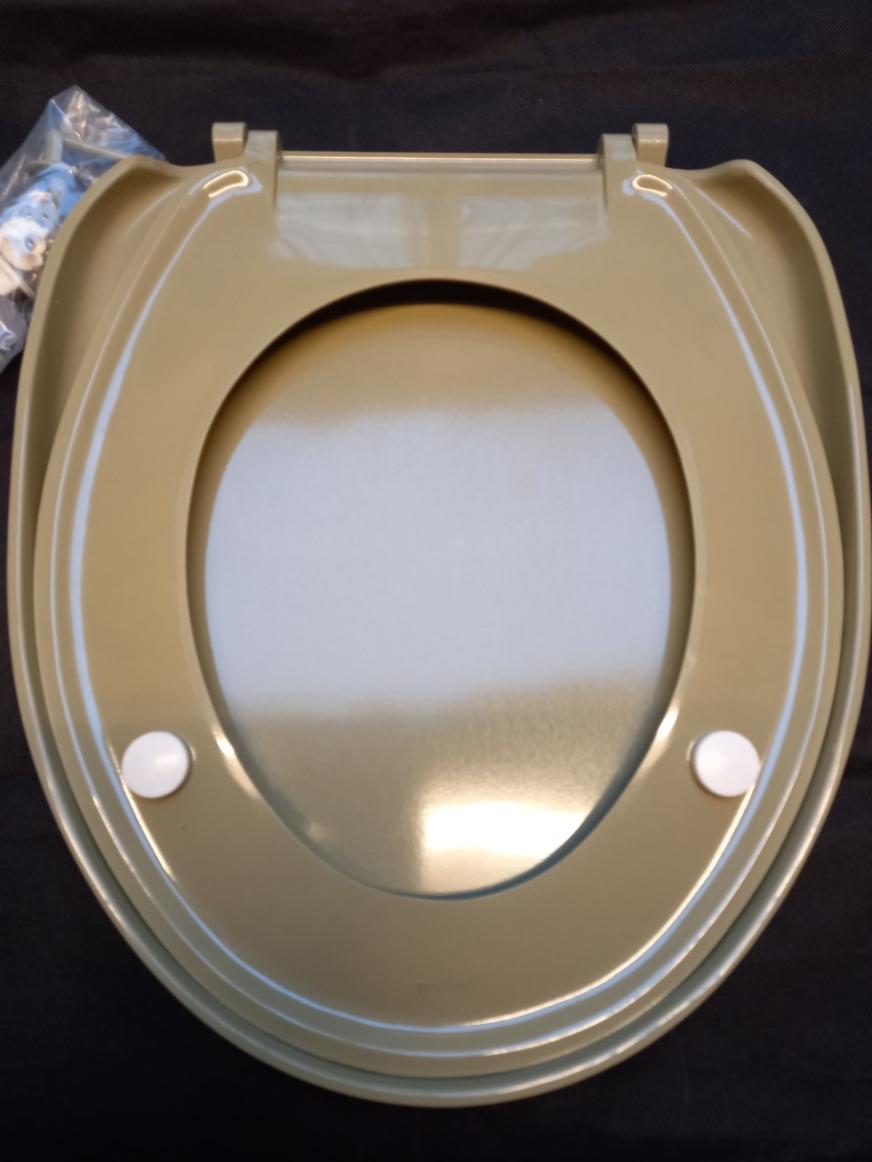 Toilet Seat Spares. Avocado Colour. Derwent Macdee Modus Celmac